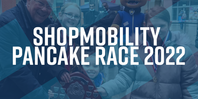 Read more about the article Shopmobility Pancake Race 2022