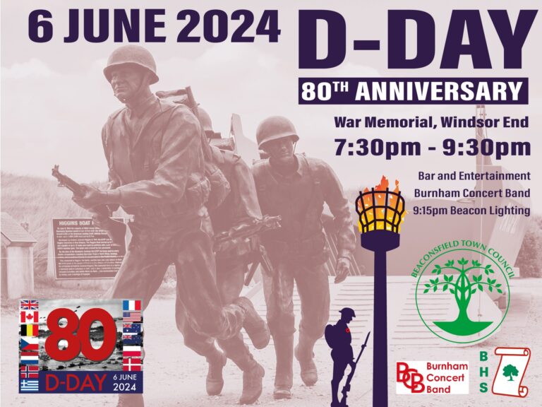 Read more about the article Special Broadcast: Live from Beaconsfield for the 80th anniversary of D-Day, beacon lighting & service